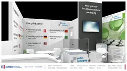 15x15 Peninsula booth design by Exhibit-Rentals
